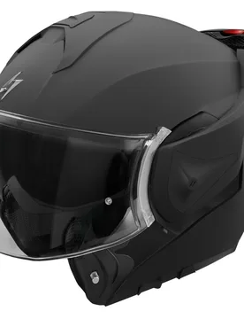 Casco Moto Modulare CRUSHER Solid Nero Opaco taglia XS - Stormer - FashionsVida