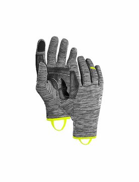 Guantes de forro polar Fleece Light para hombre gris XL