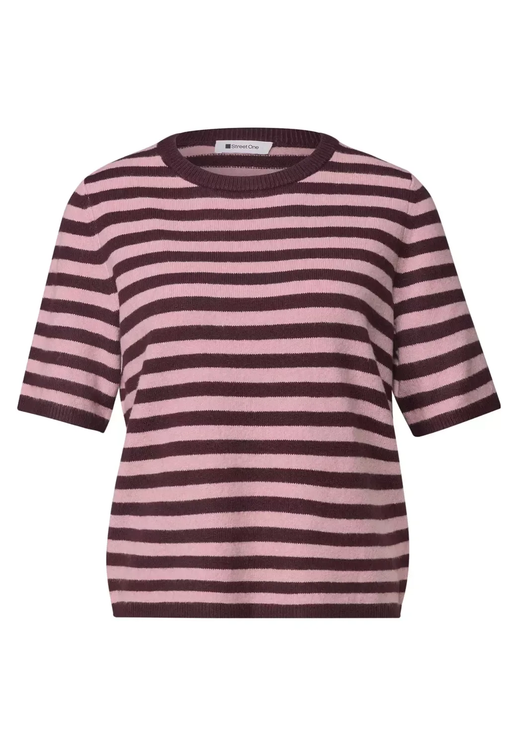 LTD QR_cosy sweater with strip female - 44 - FashionsVida