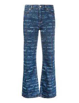 Marni Jeans Con Logo