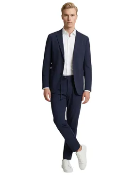 Yos Herren Anzug Blau 517068