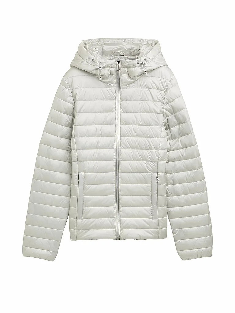 Veste matelassée légère gris clair M - Tom tailor - FashionsVida