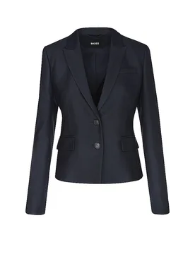 Blazer Slim Fit JIA18 azul oscuro 38 - BOSS - FashionsVida