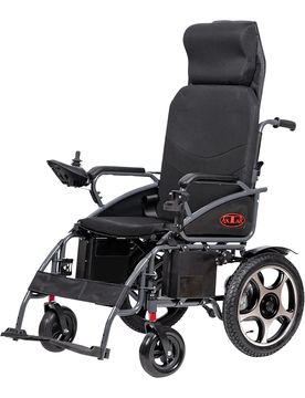 Elektrischer Rollstuhl "Komfort" grau