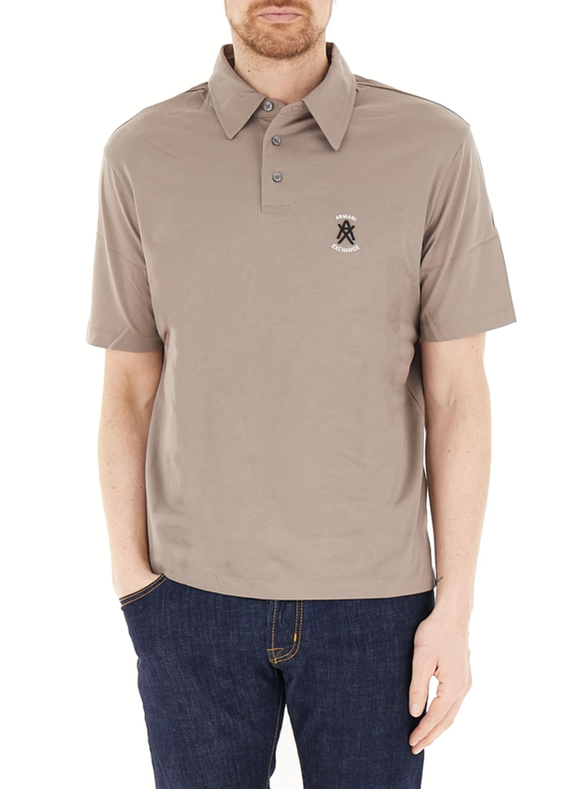 Polo maniche corte TORTORA S - Armani exchange - FashionsVida