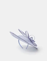 Loop Disc Fascinator Blue female