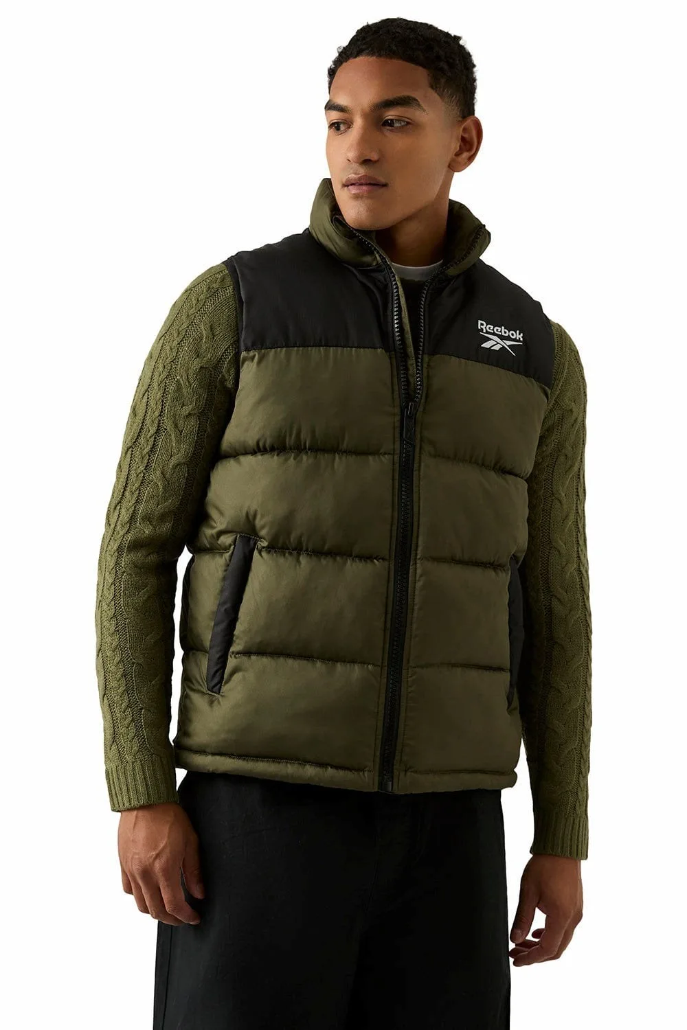 Puffer Mens Gilet - - Size: L - Reebok - FashionsVida