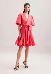 Kleid Uni Rosa/Pink 34