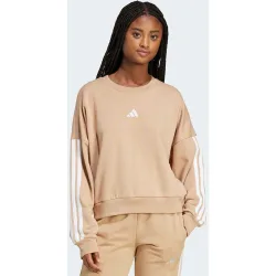 Sudadera de mujer Essentials French Terry 3 bandas