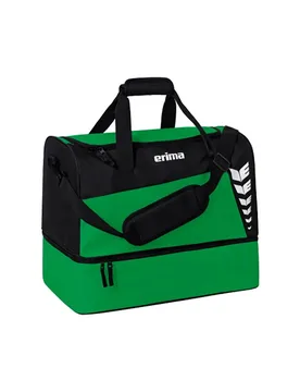 Sac Six Wings Bottom Compartment 60l Emerald / Black One Size unisex - Erima - FashionsVida