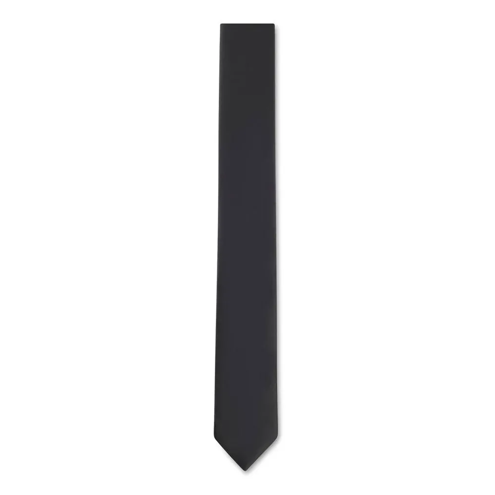 Hugo Cravatta 50530106 6 Cm Black One Size - Hugo Boss - FashionsVida