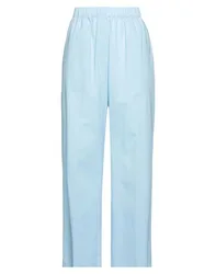 Pantalones Mujer Azul celeste 38 Mujer