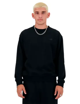 T-shirt à Manches Longues Athletics French Terry Black L