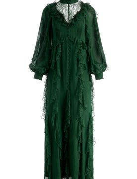 Alice + Olivia Abiti Green