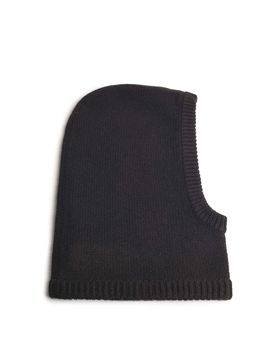 Balacava 'astri' in dark brown cashmere