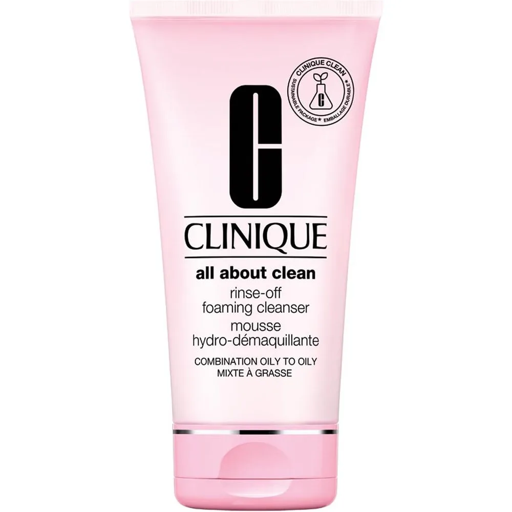 Desmaquillante Pieles Mixtas Rinse Off Foaming Cleanser - Clinique - FashionsVida