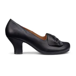 Women's Extra Wide 'Donna' Heels in Black Size: 4.5 - Black - Size: 4.5