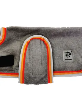 Manski Dralon Hundedecke, grau-sunrise 35 - Reitsport Manski - FashionsVida
