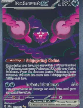 Pokemon SV Shrouded Fable 093/064 Pecharunt ex (Alternative Art, Full Art) - Pokémon - FashionsVida