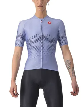 Maglia A Maniche Corte Aero Pro Violet Mist - Castelli - FashionsVida