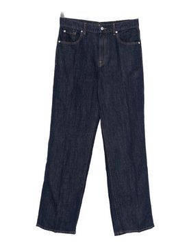 Jeans in denim dritto a tubo da stufa