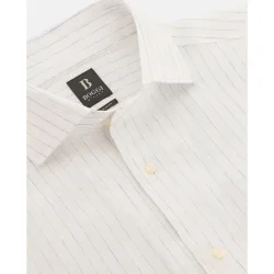 Camisa de lino regular fit