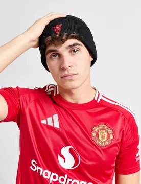 Manchester United Home Mütze - Damen, Schwarz - female - Size: One Size - Adidas - FashionsVida