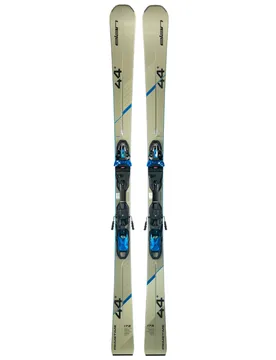 Ski Set inkl. Bdg. Pack skis de piste Primetime 44 + Sx Elx 11.0 2026 aus Holz Größe 172 cm Grau - Elan - FashionsVida