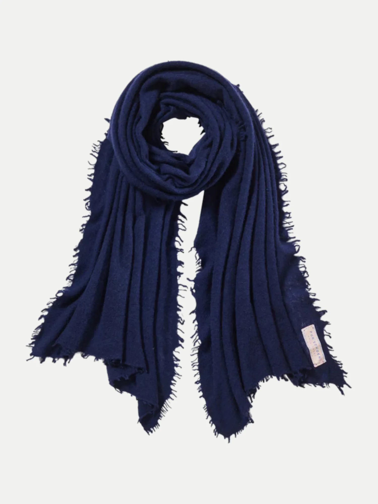 Purschoen Kaschmirschal Blau - Purschoen - FashionsVida