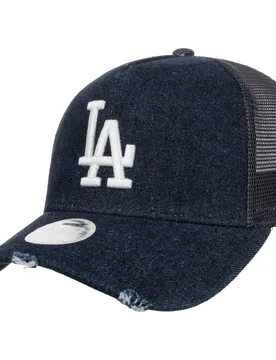 WMNS Denim Dodgers Trucker Cap by - navy - Damen - Size: One Size - New era - FashionsVida