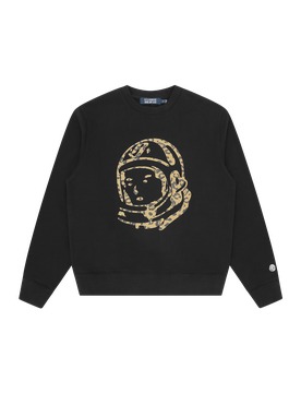 Leopard Camo Astro Crewneck - Black