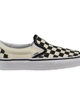 Baskets Sans Lacets Classic Black And White Checker / White EU 39 Homme