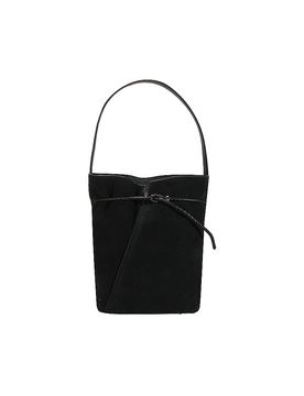 Bolso de piel - Bucket Bag negro