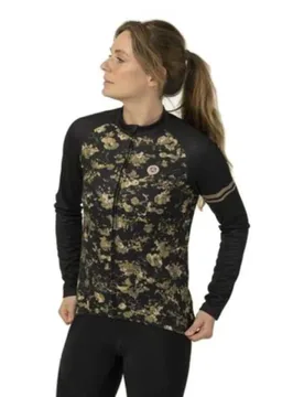 Maillot à Manches Longues Abstract Flower Essential - AGU - FashionsVida