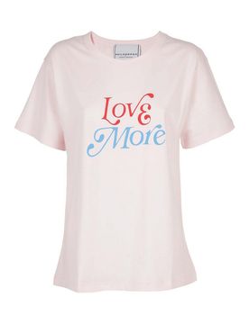 T-shirt con stampa Love More