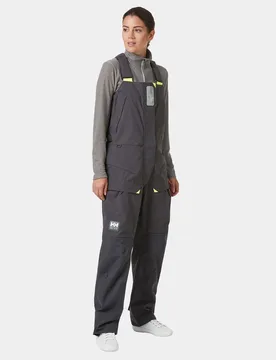 Women's Skagen Offshore Sailing Bib Grey L - Ebony Grey - Female - Helly Hansen - FashionsVida