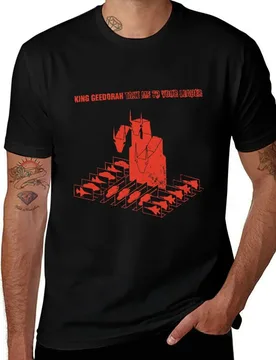 King geedorah take me to your leader (red) T-Shirt man t shirt anime tshirt anime clothes workout shirts for men - Aliexpress - FashionsVida