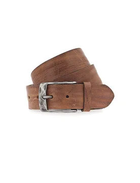 Ceinture en cuir marron clair 105 - Vanzetti - FashionsVida