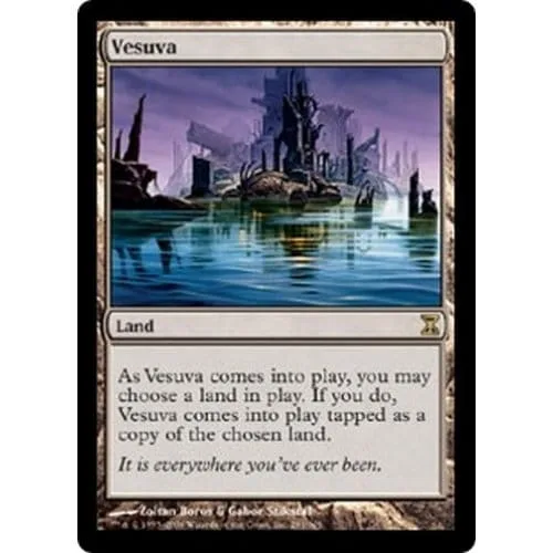 Vesuva (foil) Time Spiral - Magic: The Gathering - FashionsVida