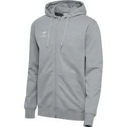 GO 2.0 (Reißverschluss) Herren Kapuzensweater, grau XL