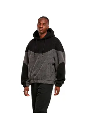 Felpa Con Cappuccio Weavy Magnet / Black XL