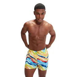 Printed Leisure 14´´ Swimming Shorts Tranquil Blue / Bitter Lime / Arctic Glass / Watermelon / S Men