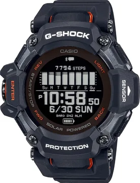 G-Shock Mens Black Watch Gbd-H2000-1aer - One Size - Casio - FashionsVida