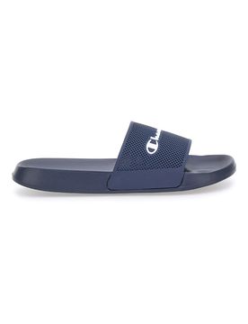 Ciabatte Blu Con Fascia Ampia DTN21 42