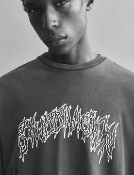 T-Shirt Stwd Lavaggio Acido