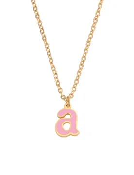 Minimalist Initial A-Z Letter Necklace Women Alphabet Gold Color Stainless Steel Choker Chains Jewelry Birthday Gift Wholesale - Aliexpress - FashionsVida
