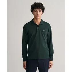 Polo A Maniche Lunghe Reg Shield Rugger Tartan Green XL