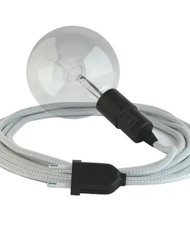 Cables Suspension Luminaire Rm02 5 M Silver / Black One Size - Creative - FashionsVida