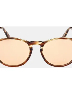 Gafas de sol redondeada en acetato - Tom Ford - FashionsVida