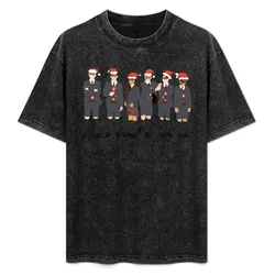 Christmas Academy T-Shirt Quick Dry Training Short Sleeve Tee